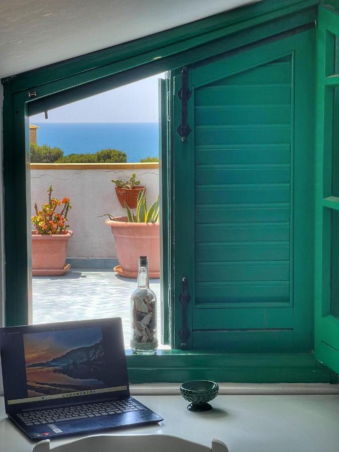 포르토 엠페도클레 La Terrazza Sul Mare 아파트 외부 사진