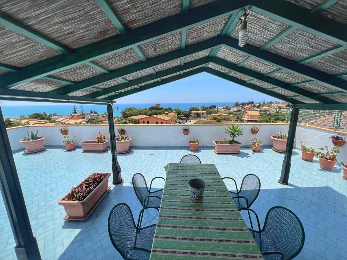 포르토 엠페도클레 La Terrazza Sul Mare 아파트 외부 사진