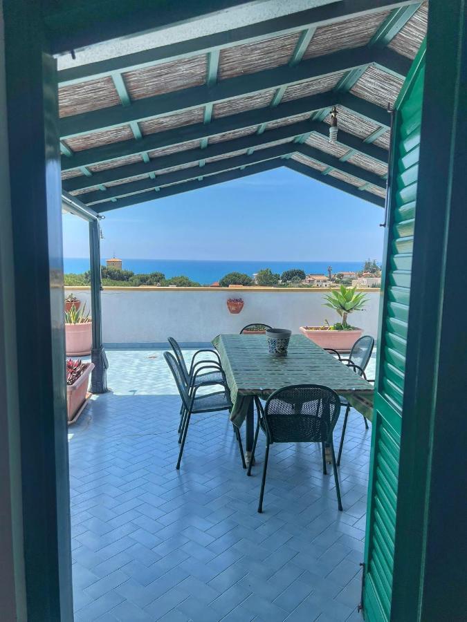 포르토 엠페도클레 La Terrazza Sul Mare 아파트 외부 사진